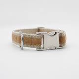 Adventurer Cork Hemp Dog Collar - Natural