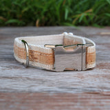 Adventurer Cork Hemp Dog Collar - Natural