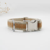 Adventurer Cork Hemp Dog Collar - Natural