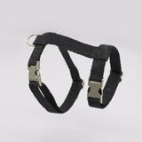 Black Just Hemp H-Style Cat Harness