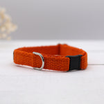 Just Hemp Sunset Orange Cat Collar