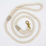 Natural Cotton Rope Dog Leash