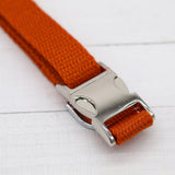 Just Hemp Sunset Orange Dog Collar