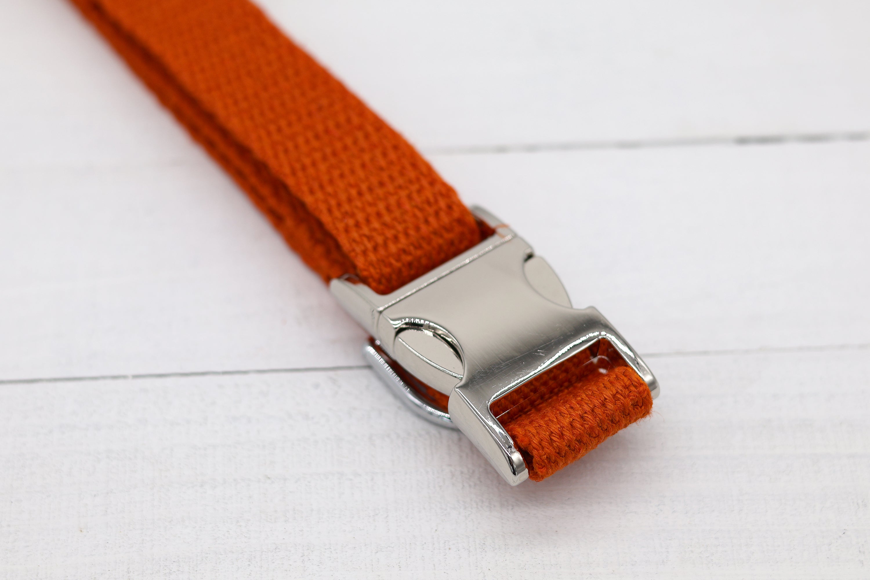 Just Hemp Sunset Orange Dog Collar