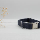 Just Hemp Nantucket Blue Dog Collar