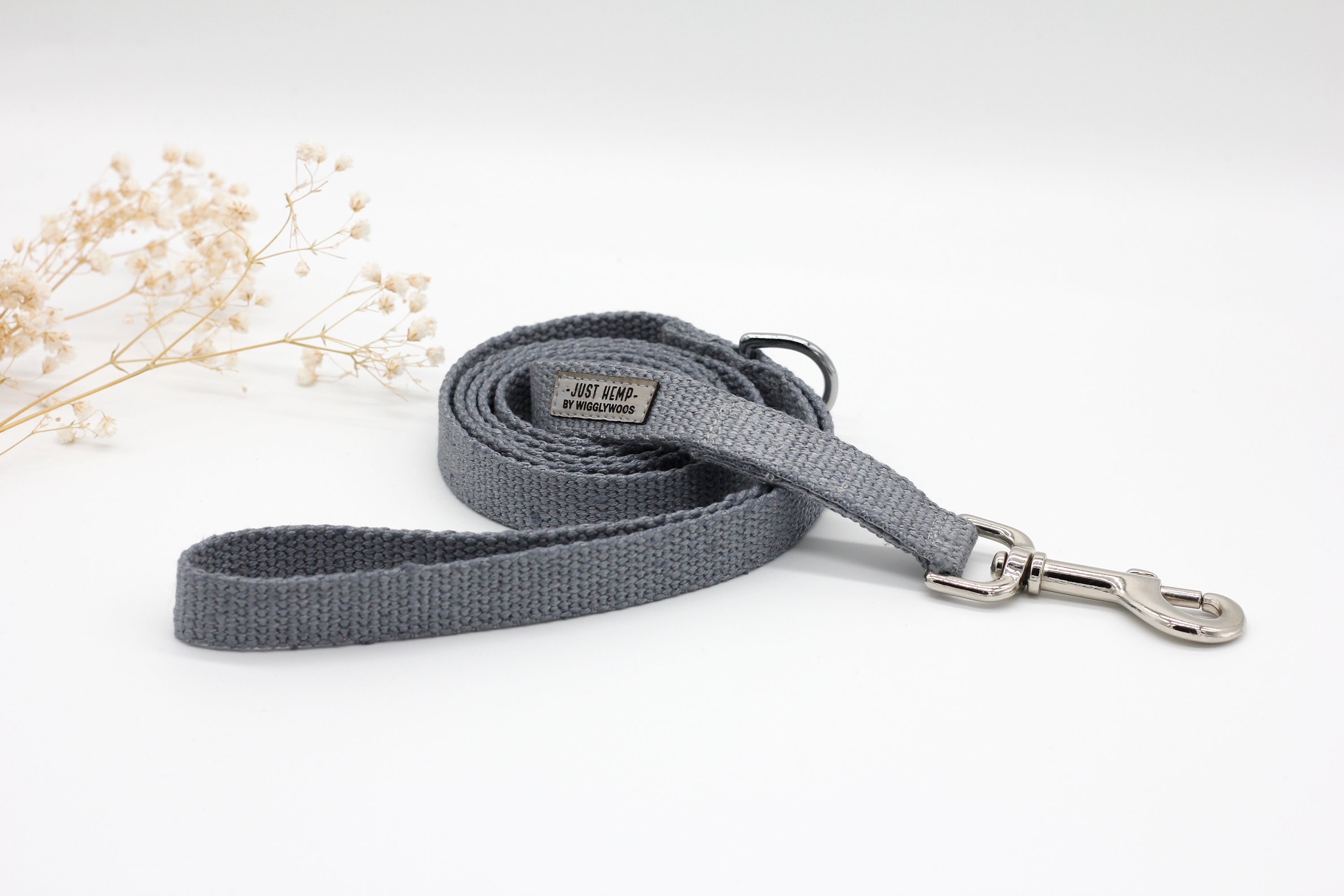 Pebble Beach Just Hemp Flat Dog Leash