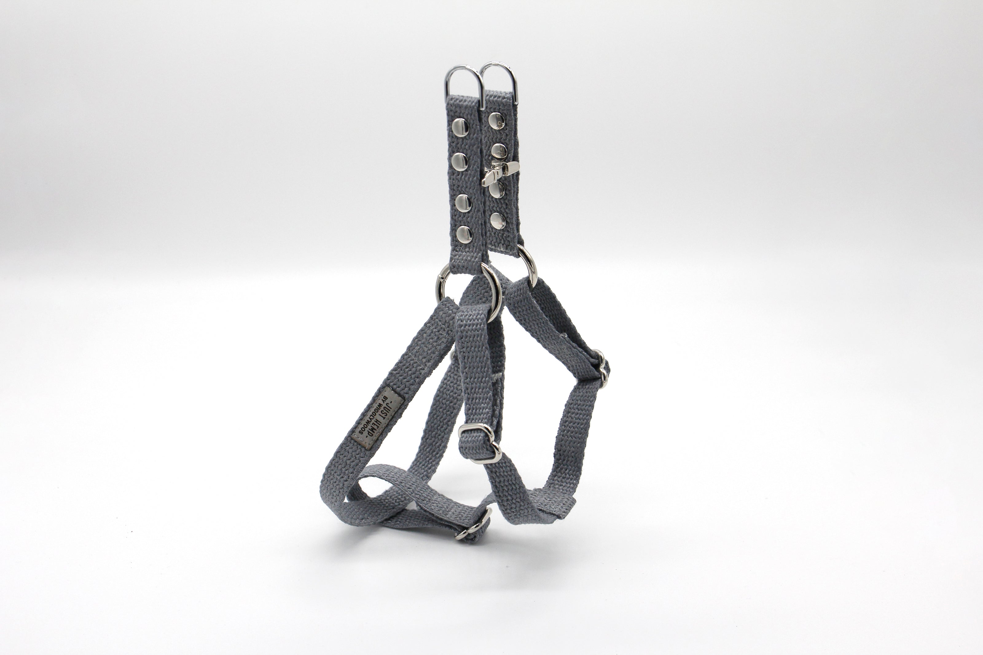 Studded Pebble Beach Just Hemp Step-In Dog Harness