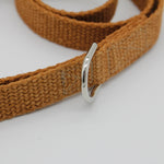 Tea-Stained Just Hemp Flat Dog Leash